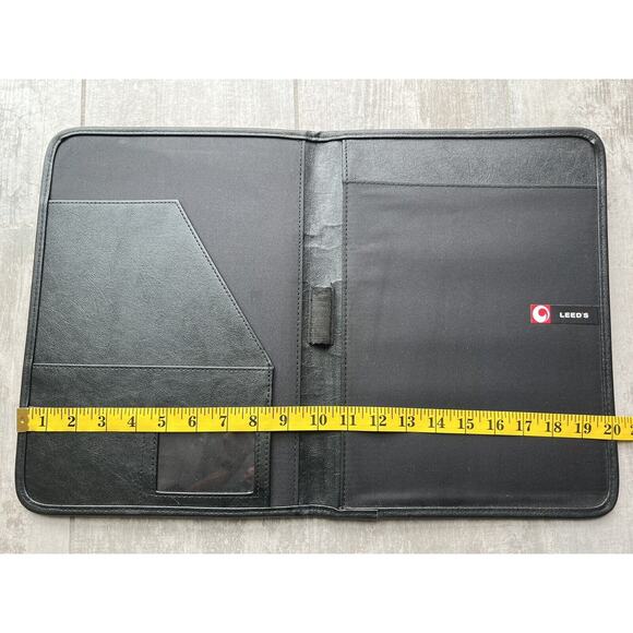 Boston University Portfolio Padfolio NEW Charcoal Black Binder Folder File - Picture 6 of 7